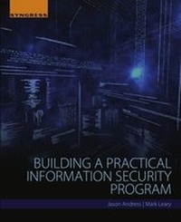 Abbildung von: Building a Practical Information Security Program - Elsevier
