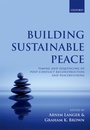 Cover: Building Sustainable Peace - OUP eBook