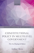 Cover: Constitutional Policy in Multilevel Government - OUP eBook