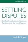 Cover: Settling Disputes - Westview Press Inc