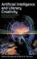 Cover: Artificial Intelligence and Literary Creativity - Psychology Press