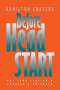 Cover: Before Head Start - The University of North Carolina Press
