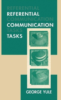 Enlarge image Cover: Referential Communication Tasks - Routledge