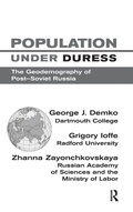 Cover: Population Under Duress - Westview Press Inc