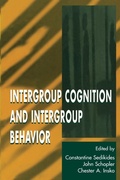 Cover: Intergroup Cognition and Intergroup Behavior - Psychology Press