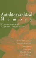 Cover: Autobiographical Memory - Psychology Press