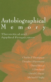 Enlarge image Cover: Autobiographical Memory - Psychology Press