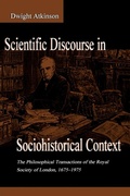 Cover: Scientific Discourse in Sociohistorical Context - Routledge