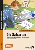 Cover: Die Satzarten - Persen Verlag in der AAP Lehrerwelt GmbH