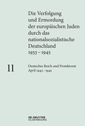 Bild: Deutsches Reich und Protektorat Böhmen und Mähren April 1943 - 1945 - De Gruyter Oldenbourg