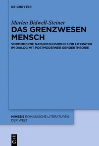 Abbildung von: Das Grenzwesen Mensch - De Gruyter