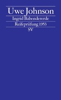 Cover: Ingrid Babendererde - Suhrkamp