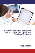 Cover: Relation between perceived social support,PCS,physical & mental health - LAP Lambert Academic Publishing