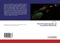 Abbildung von: First Principle Studies of Functional Materials - LAP Lambert Academic Publishing