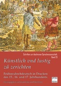 Cover: "K&uuml;nstlich vnd lustig zu zerichten" - Praesens Verlag