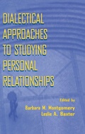 Cover: Dialectical Approaches to Studying Personal Relationships - Psychology Press