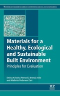 Cover: Materials for a Healthy, Ecological and Sustainable Built Environment - Woodhead Publishing Ltd