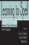Cover: Learning to Spell - Routledge