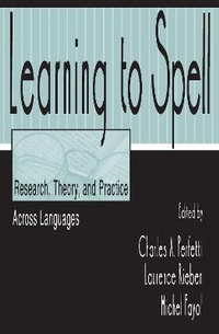 Enlarge image Cover: Learning to Spell - Routledge