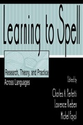 Cover: Learning to Spell - Routledge