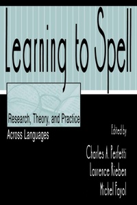 Enlarge image Cover: Learning to Spell - Routledge