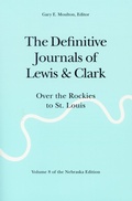 Cover: The Definitive Journals of Lewis and Clark, Vol 8 - Bison Books
