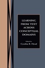 Cover: Learning From Text Across Conceptual Domains - Routledge