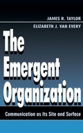 Cover: The Emergent Organization - Routledge