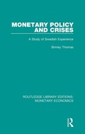 Cover: Monetary Policy and Crises - Routledge