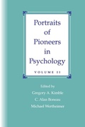 Bild: Portraits of Pioneers in Psychology - Psychology Press