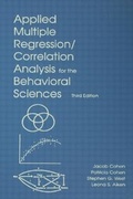 Cover: Applied Multiple Regression/Correlation Analysis for the Behavioral Sciences - Routledge