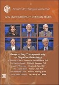 Enlarge image Cover: Responding Therapeutically to Negative Reactions - American Psychological Association