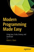 Cover: Modern Programming Made Easy - APress