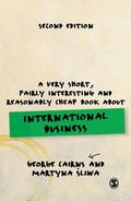 Cover: A Very Short, Fairly Interesting and Reasonably Cheap Book about International Business - SAGE Publications Ltd