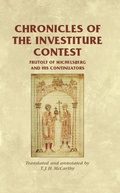 Cover: Chronicles of the Investiture Contest - Manchester University Press