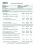 Cover: CSBS DP (TM) Caregiver Questionnaires - Brookes Publishing Co