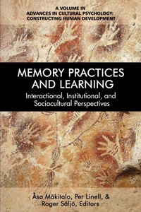 Enlarge image Cover: Memory Practices and Learning - Information Age Publishing