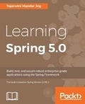 Cover: Learning Spring 5.0 - Packt Publishing