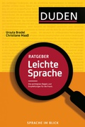 Cover: Ratgeber Leichte Sprache - Duden