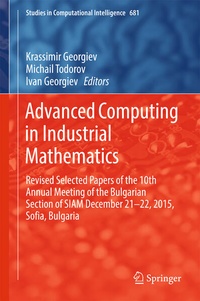 Enlarge image Cover: Advanced Computing in Industrial Mathematics - Springer