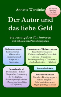 Abbildung von: Der Autor und das liebe Geld - BoD - Books on Demand