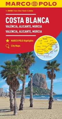 Abbildung von: MARCO POLO Regionalkarte Costa Blanca 1:200.000 - MARCO POLO ein Imprint von MAIRDUMONT