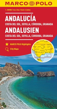 Abbildung von: MARCO POLO Regionalkarte Andalusien, Costa del Sol 1:200.000 - MARCO POLO ein Imprint von MAIRDUMONT