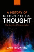 Cover: A History of Modern Political Thought - OUP eBook