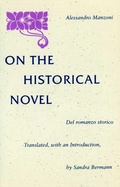 Cover: On the Historical Novel - University of Nebraska Press