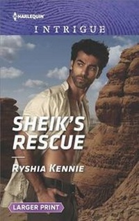 Enlarge image Cover: Sheik's Rescue - Harlequin Intrigue Larger Print