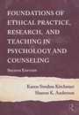 Cover: Foundations of Ethical Practice, Research, and Teaching in Psychology and Counseling - Routledge