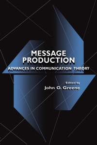 Abbildung von: Message Production - Routledge