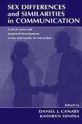 Cover: Sex Differences and Similarities in Communication - Lawrence Erlbaum Associates Inc