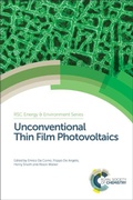 Cover: Unconventional Thin Film Photovoltaics - Royal Society of Chemistry